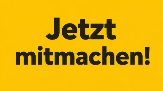 Jetzt mitmachen beim Yellow September 2026.